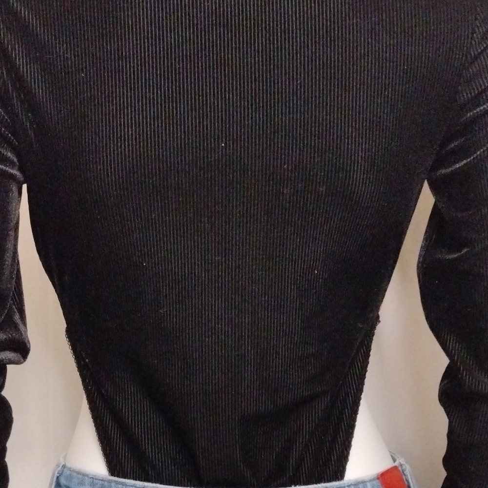 AFRM Black Long Sleeve Bodysuit - Picture 11 of 12